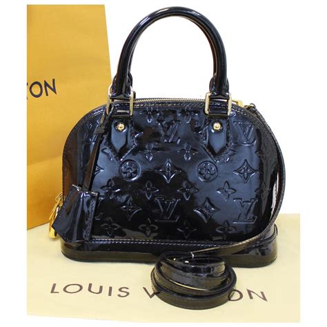 louis vuitton vernis black|Black in Handbags for Women .